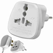 Verkgroup Električni potovalni adapter vtič EU UK PL US švica
