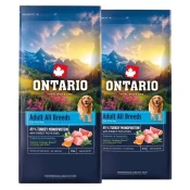 Ontario Adult All Breeds Monoprotein Turkey & Sweet Potatoes 2 x 12 kg