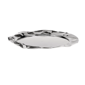 Okrasna skleda Fiox Alessi 44 cm srebrna