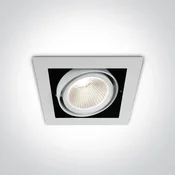 VGRADNA SVETILKA COB LED 30W CW 38deg 230V BELA DM51130/W/C