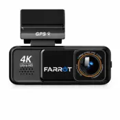 Farrot FARROT A8 4K avto kamera dashcam GPS WiFi ADAS spredaj zadaj parkirni način nočno snemanje široki kot microSD 256GB
