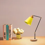 Opviq Stona lampa E27 Socket, Žuta