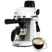 FLORIA Aparat za espresso kafu, 800W, Bijeli