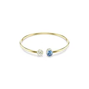 Swarovski zapestnica ženska pozlačena s kristalom CHROMA