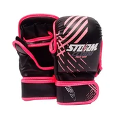 shumee Rokavice za sparing StormCloud Lynx MMA črne/roza 7oz XS
