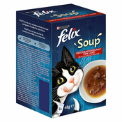 Felix Soup 3x6x48 g varčno pakiranje - Mešano poskusno pakiranje