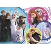 Trefl Puzzle Frozen 2 - V soju ljubezni/100 kosov Glitter