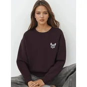 Hiccup Majica Sweatshirts kostanj rjava