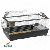 Ferplast kavez za male životinje Casita 120 - sivi: D 119 x Š 58 x V 61 cm