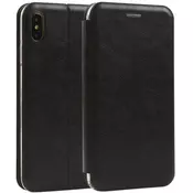 MCLF11-IPHONE 13 Pro Max Futrola Leather FLIP Black