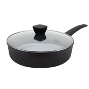 BE Living Duboka tava s poklopcem Delight Black 28 cm
