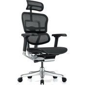 Ergonomska stolica Antares - ERGOHUMAN 2 ELITE, crna