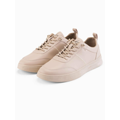 Ombre Unisex casual mens eco nubuck shoes - light brown