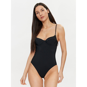 Calvin Klein Swimwear Enodelne kopalke  zlata / črna