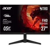Gaming monitor Acer - Nitro QG271X1bmiipx, 27, 200Hz, 0.5ms, IPS