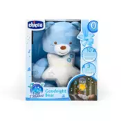Chicco nocna lampa Goodnight plavi meda - dekorativna lampa za deciju sobu