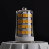 Lindby LED svetilka, G9, 3 W, prozorna, 3.000 K, 330 lm - Steklo