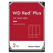 WD Red Plus 2TB 3,5 SATA3 64MB 5400rpm NAS trdi disk WD20EFPX