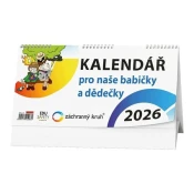 Namizni koledar 2026 Za naše babice in dedke