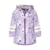 PLAYSHOES Outdoor jakna EINHORN  azur / ljubicasta / lavanda / bijela