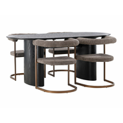 jedilnica set Dallas 4127 75x90x180cm