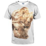 Aloha From Deer Unisexs Wild Bear T-Shirt TSH AFD1035