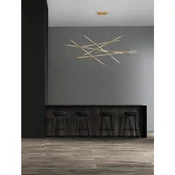 RACCIO VISILICA LED 109W/3000K/6868,23lm/DIMM/IP20/MESING ZLATNA NL9695215