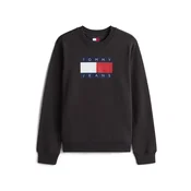 Tommy Jeans Majica mornarska/brusnica/črna/bela
