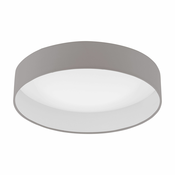 Eglo Palomaro 1 plafonjera/1, led, 18w, 2000lm, prečnik 405, plastika/tekstil smeđa