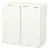 EKET Ormaric s 2 vrata i 1 policom, bela, 70x35x70 cm