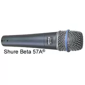 Shure BETA 57A instrumentalni mikrofon