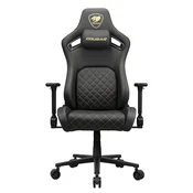 COUGAR CGR-DFL-GLB PC gaming chair Upholstered padded seat Black, Gold
