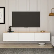 Hanah Home TV komoda West, 150x30x32 cm, Bela