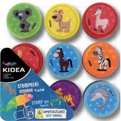 Pecati Kidea -  životinje (pas, delfin, panda, ljama, zebra, tigar), 9 kom
