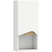 Homestar Kopalniška viseča omarica 30x17x67 cm bela