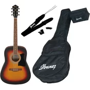 IBANEZ Jampack V50NJP-VS Paket akusticna gitara, kaiš, trzalice i futrola