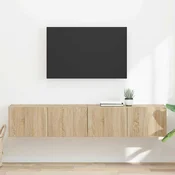 TV zidni ormar Zidne 2 pcs Sonoma 78,5 x 31 x 29,5 cm