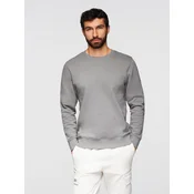 Moška pulover z okroglim izrezom OMBRE BASIC