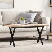 Vidaxl vidaXL Klubska mizica z nogami v obliki črke X 90x40x45,5 cm
