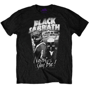 Black Sabbath Majica Never Say Die Unisex Black 2XL