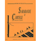 DUTILLEUX:SARABANDE ET CORTEGE BASSOON ET PIANO