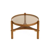 Hanah Home Sto za dnevnu sobu Clover, 100x46 cm, Braon