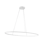 Redo 01-3340 - LED zatemnljiv lestenec na vrvici LEO LED/67W/230V bela