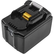 Baterija za Makita Bdf448/Bts130/Dbn500/Dml807/Lxfd01/Ml184, BL1860B, 18V/6 Ah, Li-Ion