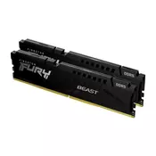 Kingston 64GB DDR5 5200MT/s kit KF552C40BBK2-64 Fury Beast Black