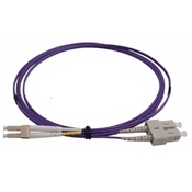 Opticki kabl SC/UPC - LC/UPC, OM4, 2m, Ljubicasti