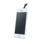 LCD + zaslon na dotik za iPhone SE , bela , AAA