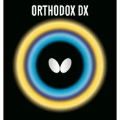 Guma Butterfly Orthodox črna, OX
