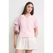 Medicine srajčna bluza ženska lanena