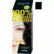 SANTE rastlinska barva za lase - črna - 100 g
